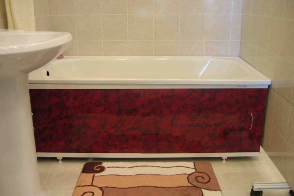 Badewanne aufstellen