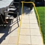 Fliesen haben sich gesenkt