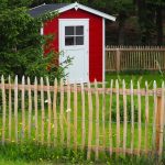 Staketenzaun Kastanie