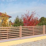 Waagrechtzaun aus Lärche